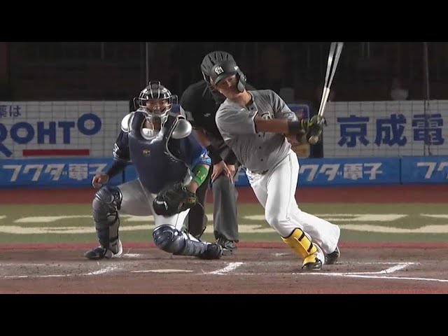 【7回裏】ファンも監督も歓喜!! マリーンズ・山本大斗 プロ初ヒットはショートへの内野安打!!  2023年5月24日 千葉ロッテマリーンズ 対 埼玉西武ライオンズ