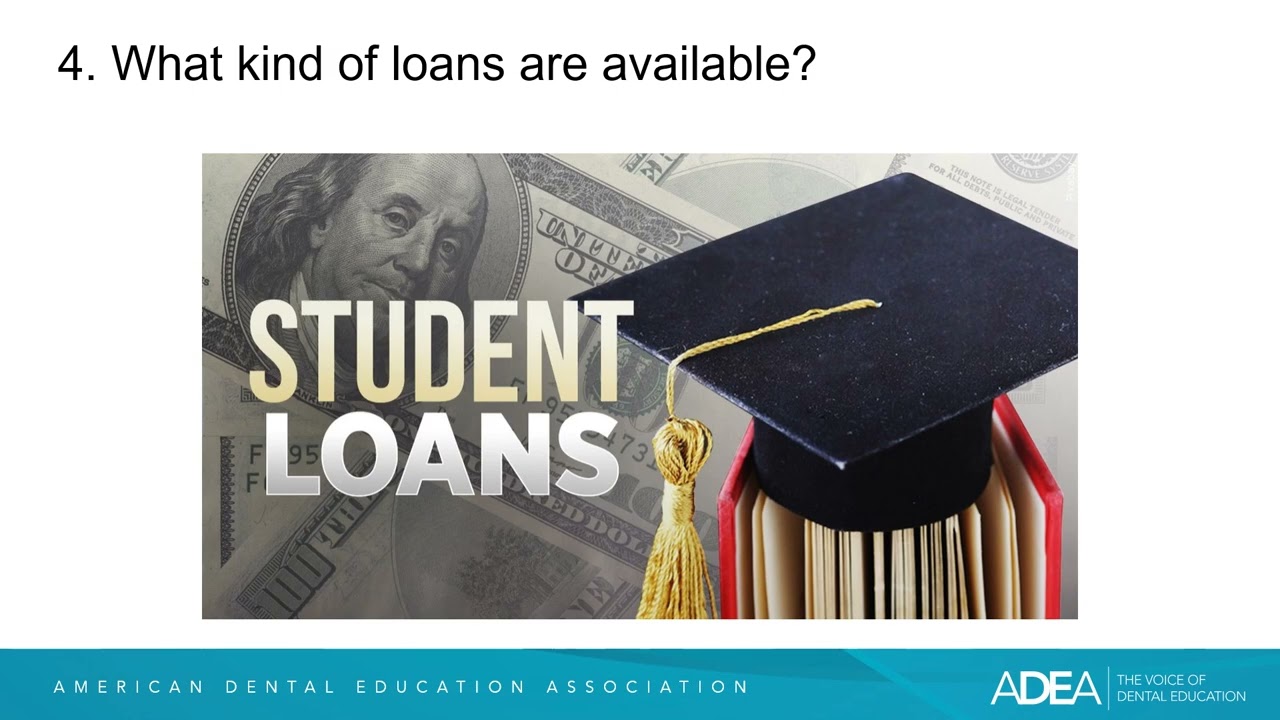 American Dental Education Association presents on financing your dental education