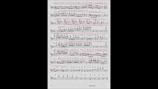 Scott LaFaro - Autumn Leaves ( Bass Transcription )