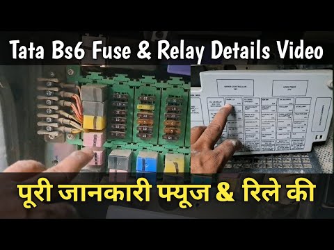 Tata Signa Bs6 Fuses & Relays Details