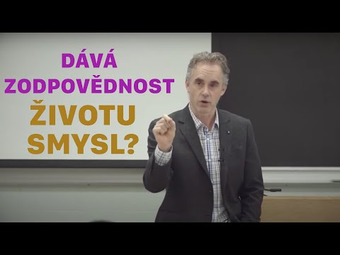 Jordan Peterson: Smysl života pro muže
