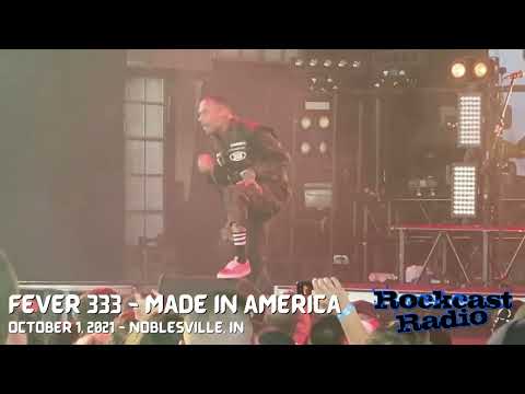 Fever 333 doing "Made In America" October 1, 2021 in Noblesville, IN