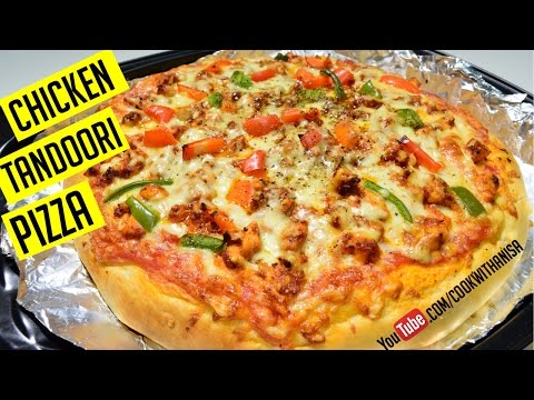 How to make Tandoori Chicken Pizza Recipe | Indian Recipes | 1 minute Series Cook with Anisa