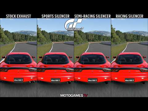 Thumbnail for Mazda ɛ̃fini RX-7 Type R (FD) '91 | Gran Turismo 7 Exhaust Upgrades by Ɛ̃fini
