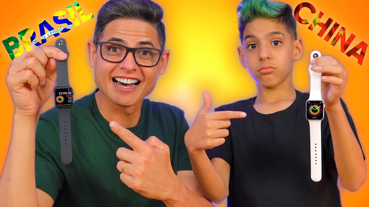 COMPREI o Apple Watch 3 no AliExpress e outro no Brasil - QUAL COMPENSOU MAIS?