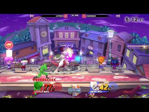 Schism 2: Sm4sh: Luthor Little Mac vs Magi Magi Mewtwo