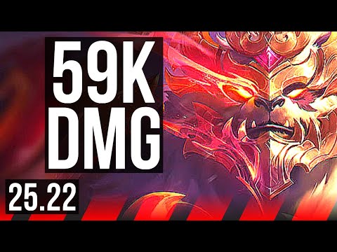 VOLIBEAR vs OLAF (TOP) | 59k DMG, 6 solo kills, Legendary | EUW Master | 25.22