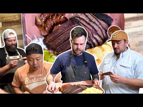 British Guy Cooks Texas BBQ For TEXAS PITMASTERS