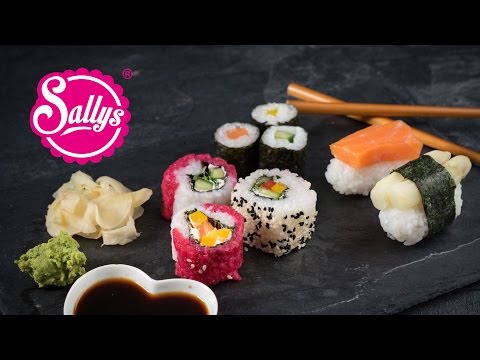 Sushi Basics / Maki, Inside Out & Nigiri – Sushi Reis & Ingwer / Sallys Welt