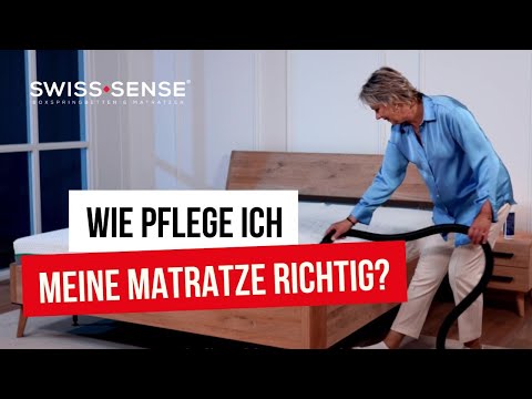 Wie pflege ich meine Matratze richtig? | Swiss Sense