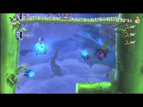 Rayman Legends (1080i HD) Walkthrough Part 99 - The Winds of Strange - Invaded