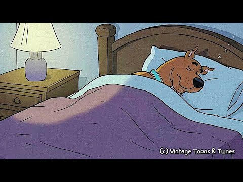 It's Raining Outside, and Scooby Doo Quietly Plays in the Background | 4+ Hour Rain, Storm Loop