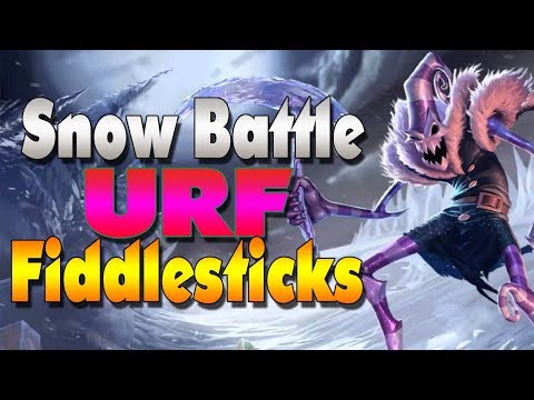Snow Battle URF Fiddlesticks | ARURF PBE (League of Legends)