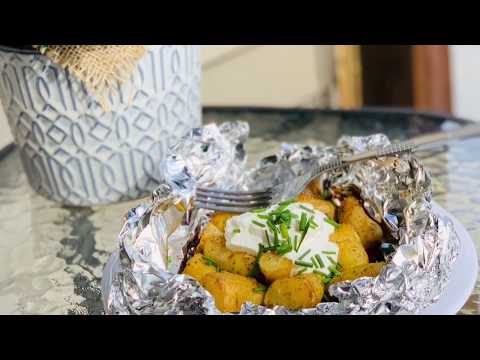 Grilled Baby Potatoes