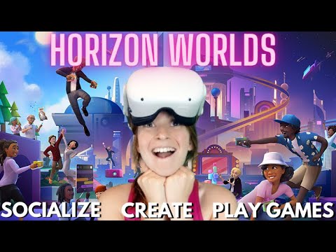 Horizon Worlds - Let's Explore Meta's Metaverse! - YouTube