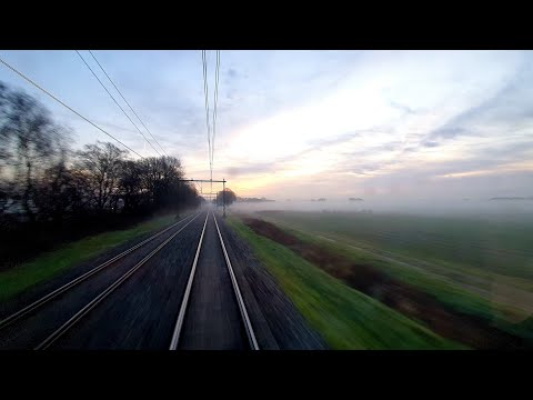 Amersfoort Centraal - Ede-Wageningen (Train-drivers View of The Netherlands)