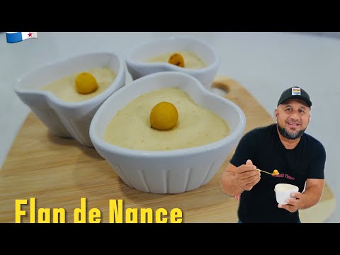 “Flan de Nance Panameño: Receta Tradicional Fácil y Deliciosa 🥄🇵🇦”