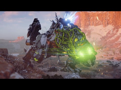 Horizon Zero Dawn - Thunderjaw killed in 6 seconds (Ultra hard, Bows)