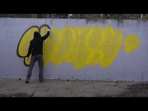 Sidney bombing with loop colors cans