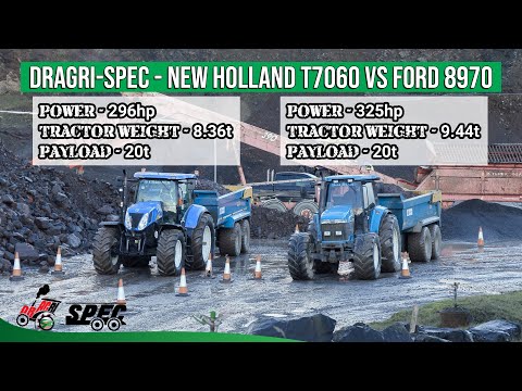 DRAGRI-SPEC - NH T7060 vs Ford 8970