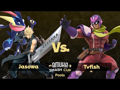 The Amuka Smash Cup - Jasowa (Greninja/Cloud) Vs. Tvfish (Captain Falcon) Pools