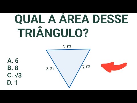 COMO CALCULAR A ÁREA DO TRIANGULO?