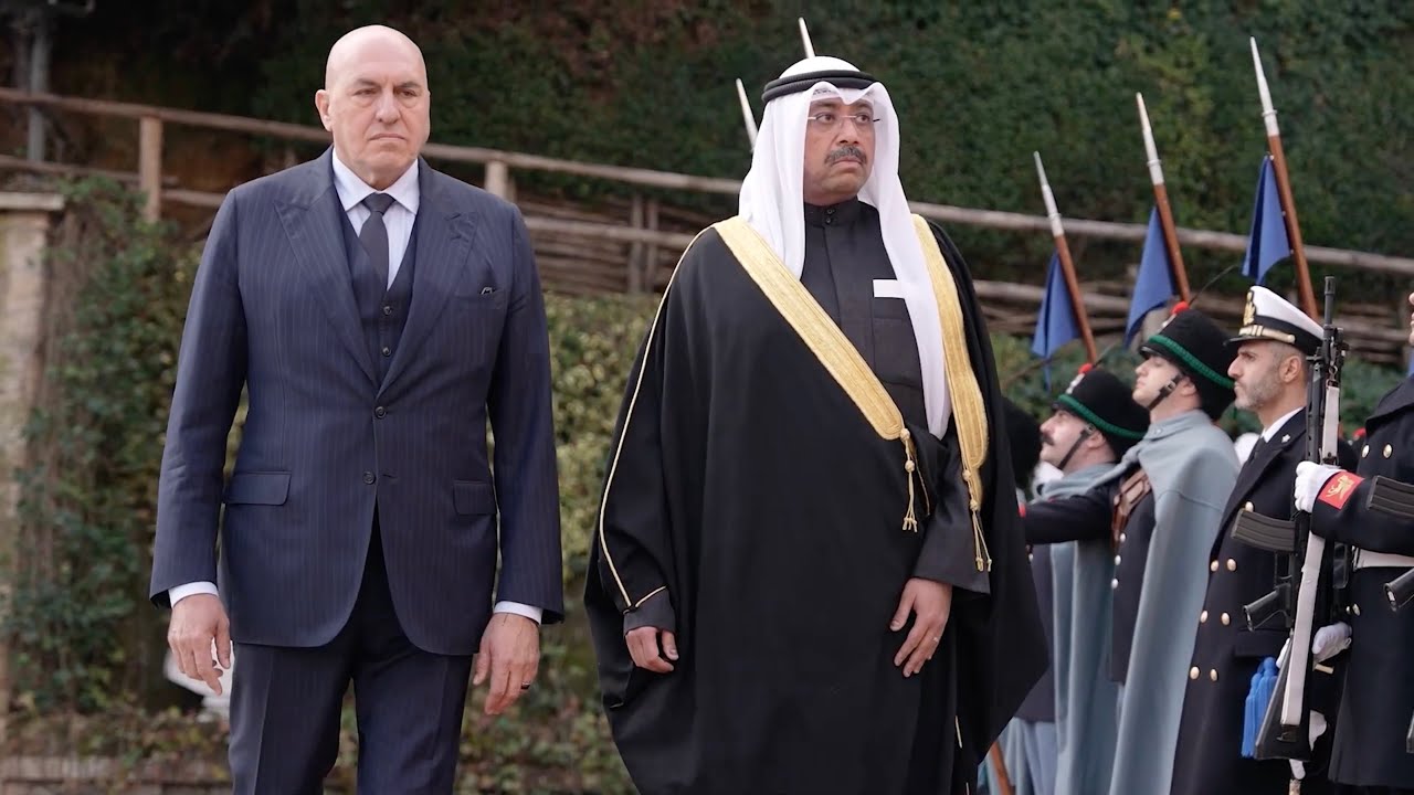CROSETTO RICEVE LO SCEICCO ABDULLAH ALI ABDULLAH AL SALEM AL SABAH, MINISTRO DELLA DIFESA DEL KUWAIT