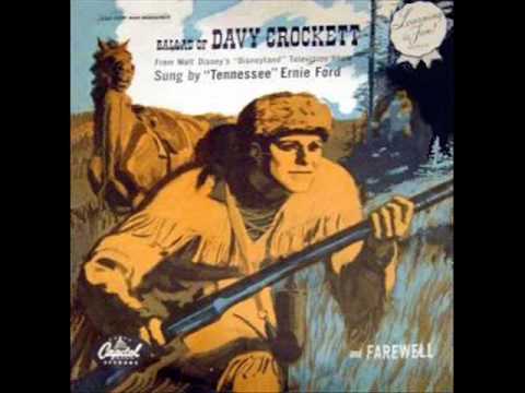 Tennessee Ernie Ford - The Ballad Of Davy Crockett ( 1956 )
