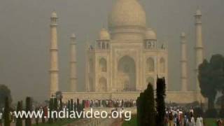 Taj Mahal shrouded in Mist