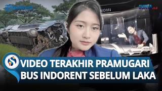 Video Terakhir Pramugari Bus Indorent Tewas dalam Laka Tol Ngawi-Solo, Warganet Ikut Berduka