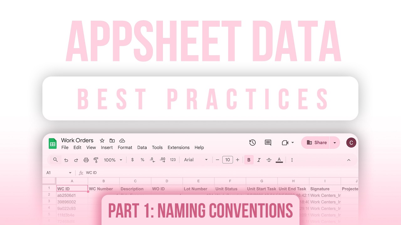 Data Best Practices: From Sheets to SQL