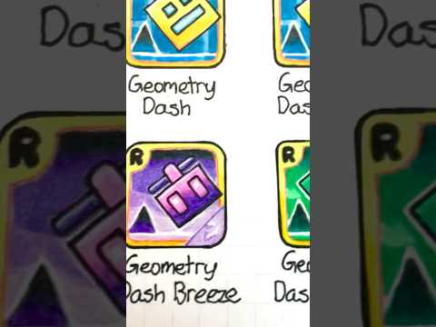 My Geometry Dash App Icons Art, Plus Fan Apps! #geometrydash