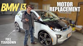 BMW i3 Motor Replacement: I Had To Completely Disassemble The Rear End!