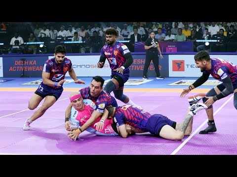 PKL Highlights: Jaipur Pink Panthers vs Dabang Delhi K.C. | Pro Kabaddi League Season 12 | Hindi