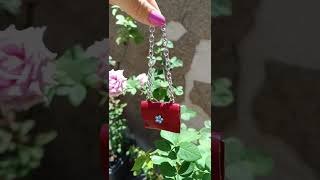 Mini bolsinha para boneca Barbie