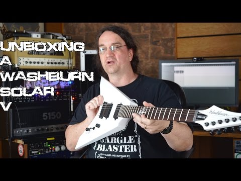 Unboxing a Washburn Solar V (and info on how you can win it)