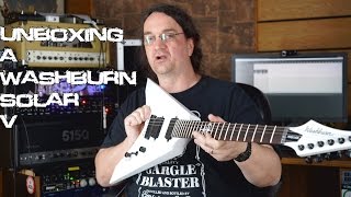 Unboxing a Washburn Solar V (and info on how you can win it)