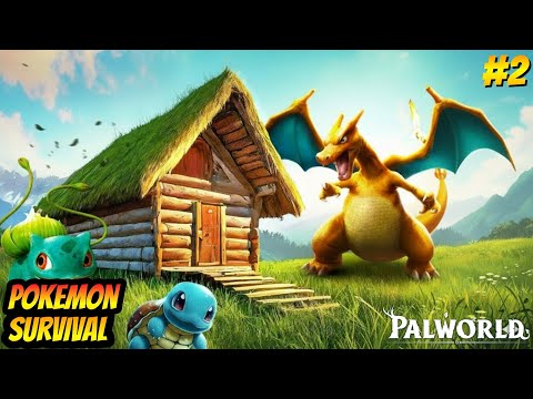Building our BASE In The WORLD OF POKEMON - Palworld #2