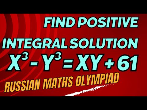 Elementary Solution to Russian Math Olympiad Question #olympiadmath