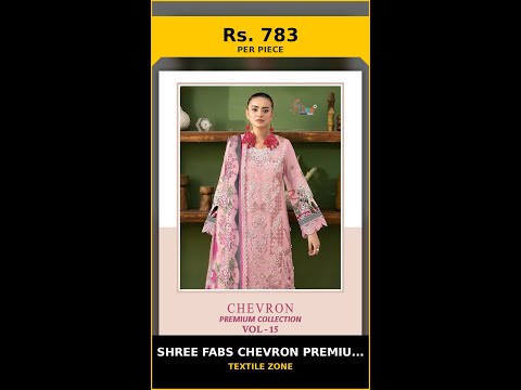 Shree Fabs Chevron Premium Collection Vol 15 - Cotton Dupatta – product video thumbnail