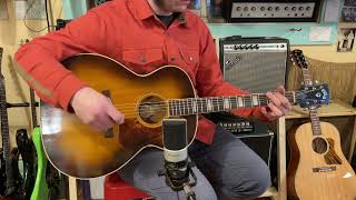 Video thumbnail for 1955 Guild F-40 jumbo guitar by Jake Wildwood & Co