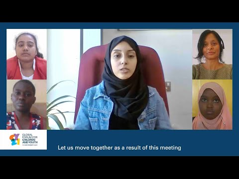 Together to #ENDviolence Spotlight Session at the Global Forum For Children and Youth (CY21)