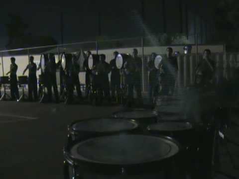 RCC Fall Drumline 08 - Obi-One Minute (Quad Angle)