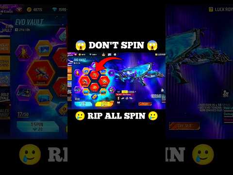 Evo Vault 🥶 90 Diamond's Waste 🥲 Don't Spin #shorts #freefire #tondegamer