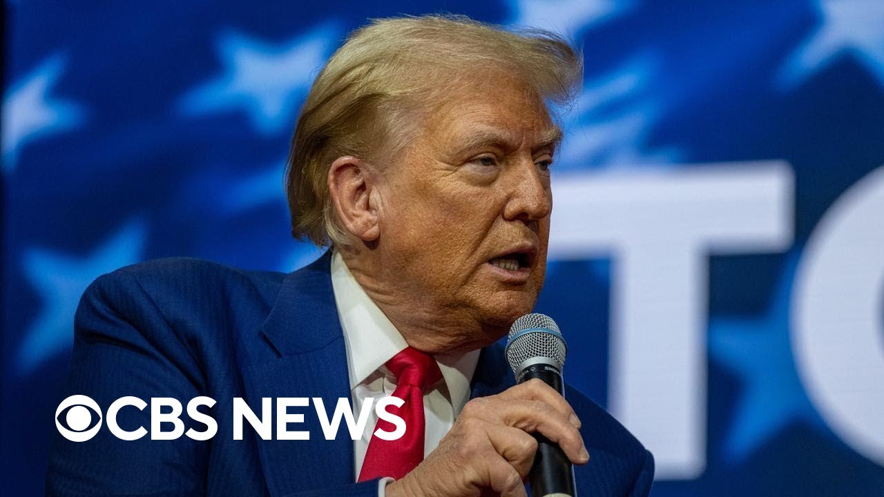 Trump turns town hall into listening party after attendees faint