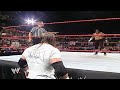Triple H Shockingly Returns Has A Massive Brawl With Umaga Before Cyber Sunday Raw 22 10 07