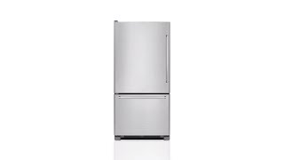 KitchenAid 22.07-cu ft Bottom-Freezer Refrigerator (Stainless Steel)
