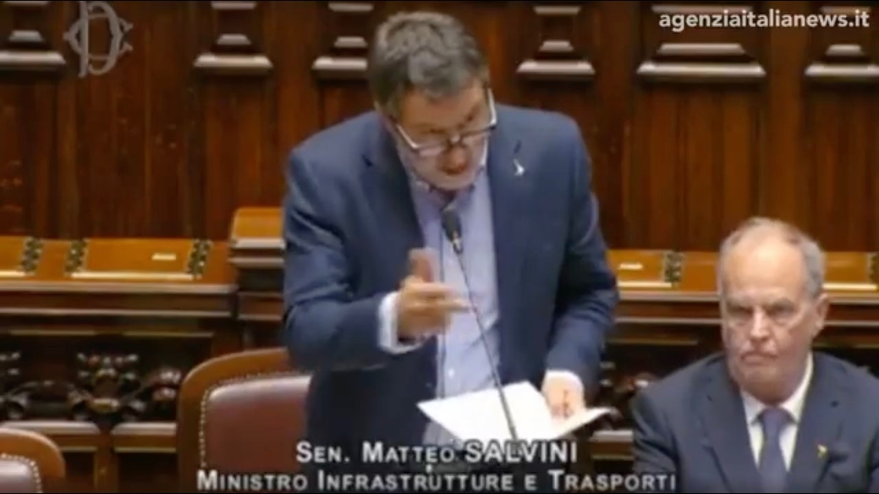 SALVINI: "MI RIFIUTO DI PENSARE DI RISPETTARE IL PATTO DI STABILITÀ, RISCHIAMO IL BLOCCO DEL PAESE"