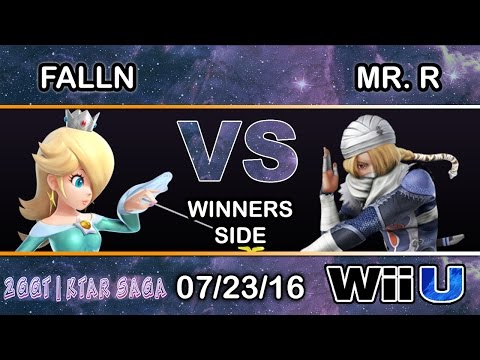 2GGT: KTAR Saga - LooK | Falln (Rosalina) Vs  Mr. R (Sheik) Winners Side - Smash Wii U