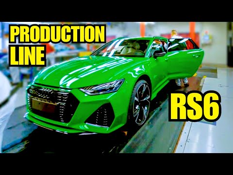 Production Line for the ALL NEW Audi RS6/S6 2023 │PRODUCTION plant in Germany │How it's made